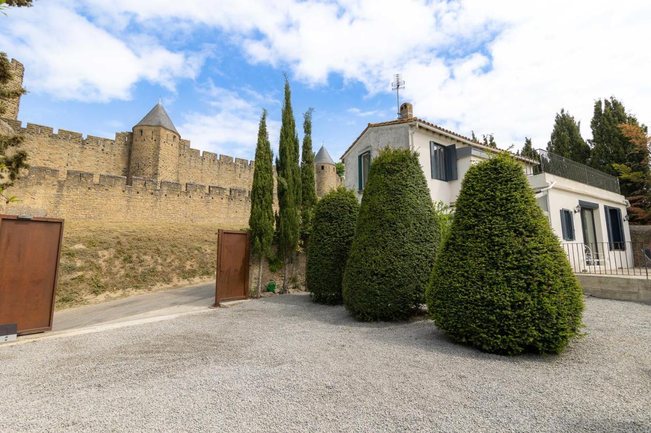 Sous Les Remparts La Maison Pimprenelle Carcassonne Exteriör bild